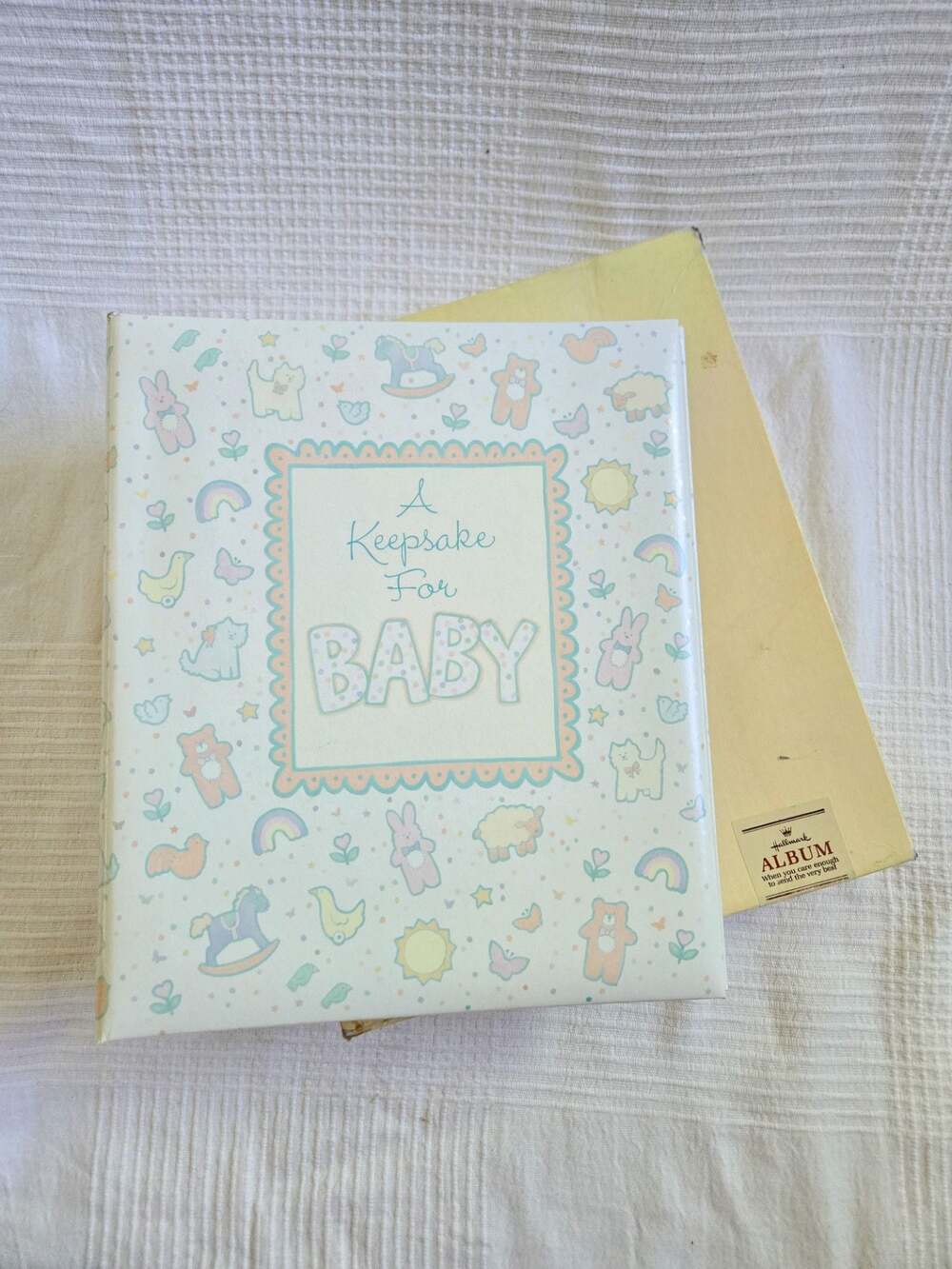Vintage 1984 Hallmark A Keepsake For Baby Photo Album